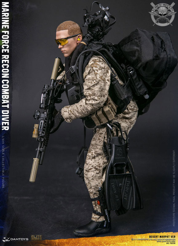 1/6 Marine Force Recon Combat Diver Desert Marpat Ver.　