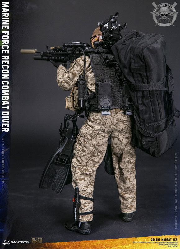 1/6 Marine Force Recon Combat Diver Desert Marpat Ver.　