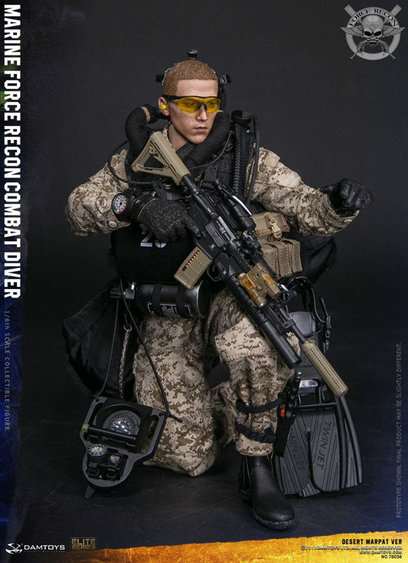 1/6 Marine Force Recon Combat Diver Desert Marpat Ver.　