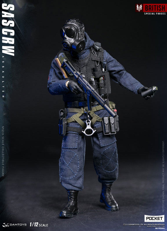 1/12 Pocket Elite Series SAS CRW Assaulter