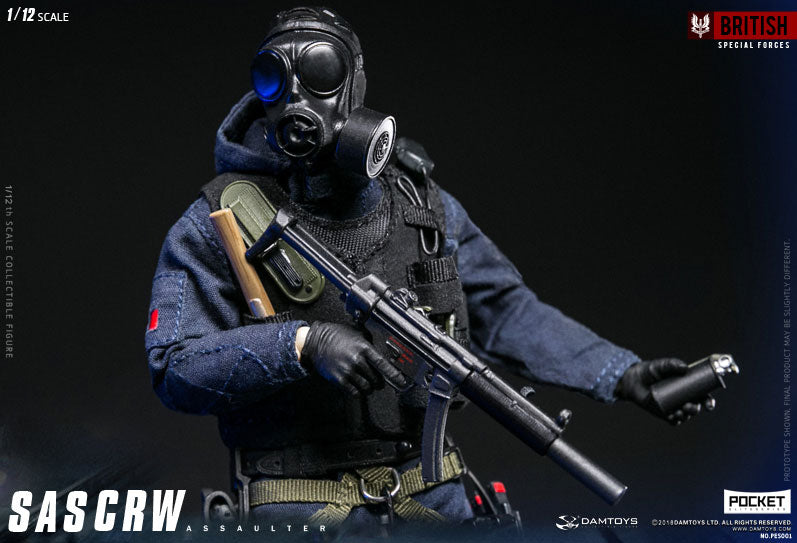 1/12 Pocket Elite Series SAS CRW Assaulter