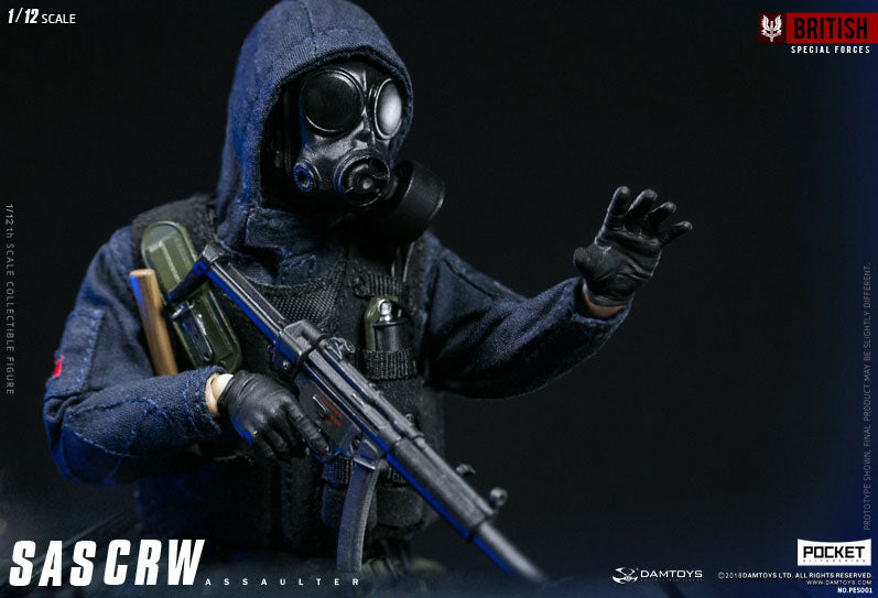 1/12 Pocket Elite Series SAS CRW Assaulter