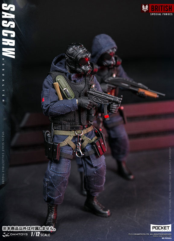 1/12 Pocket Elite Series SAS CRW Assaulter - Solaris Japan