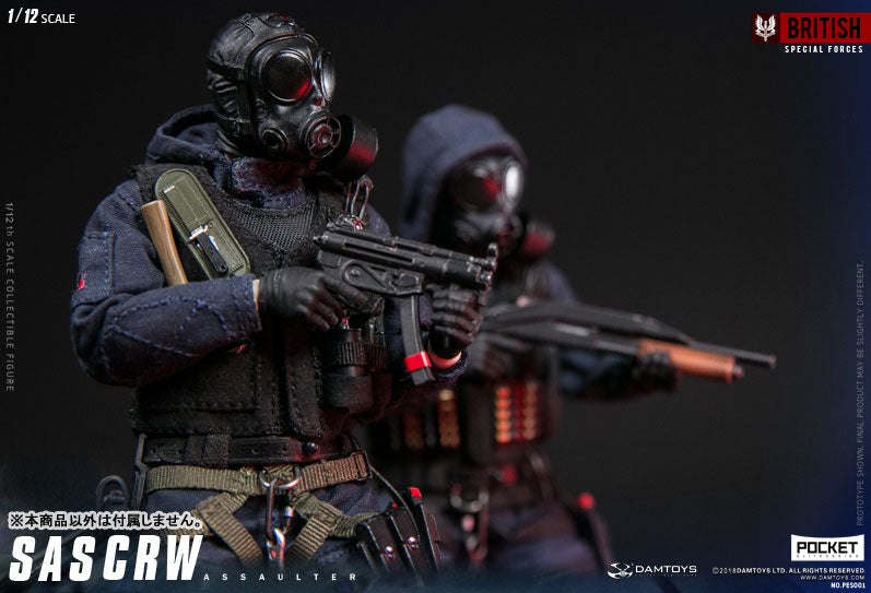 1/12 Pocket Elite Series SAS CRW Assaulter - Solaris Japan