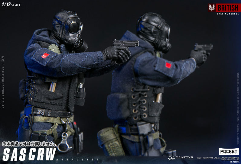 1/12 Pocket Elite Series SAS CRW Assaulter - Solaris Japan