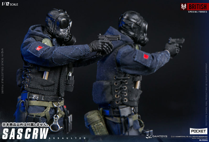 1/12 Pocket Elite Series SAS CRW Assaulter