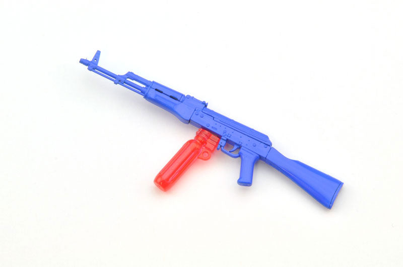 Little Armory LA040 - Water Gun B - 1/12 - Blue × Clear Red (Tomytec)