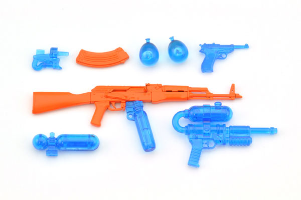 Little Armory LA041 - Water Gun B2 - 1/12 - Orange × Clear Blue (Tomytec)