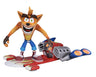 Crash Bandicoot - Hover Board Crash Bandicoot 5.5 Inch Action Figure