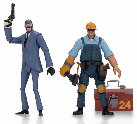 Team Fortress 2 - 7 Inch Action Figure Series 3.5 / BLU: 2Type Set