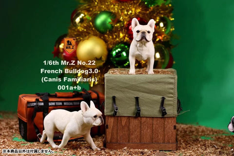 1/6 French Bulldog Statue 3.0 / Cream　