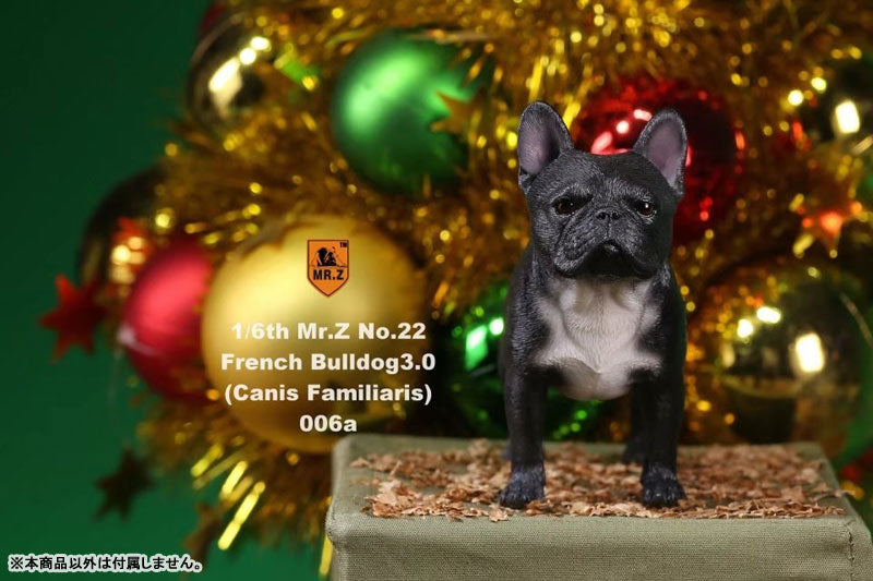 1/6 French Bulldog Statue 3.0 / Black　