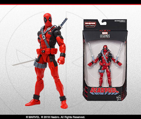 Marvel Comics Action Figure 6 Inch "Legend" Deadpool Series 1.0 Assortment