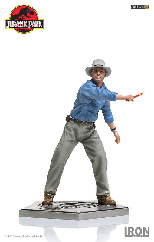 Jurassic Park - Alan Grant 1/10 Art Scale Statue