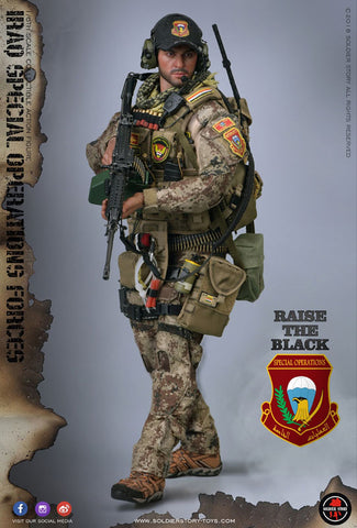 1/6 ISOF (Iraqi Special Operation Forces) SAW Gunner(Provisional Pre-order)　