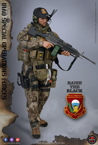 1/6 ISOF (Iraqi Special Operation Forces) SAW Gunner(Provisional Pre-order)　