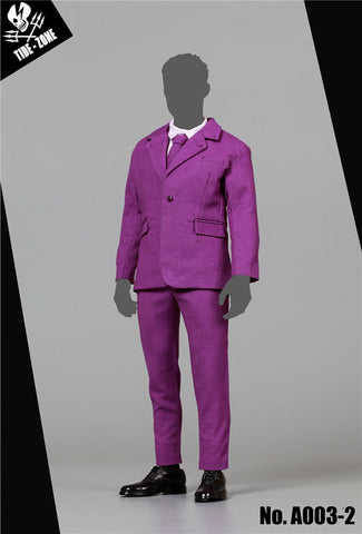 1/6 Outfit Slim Trousers Suit / Purple (DOLL ACCESSORY)　