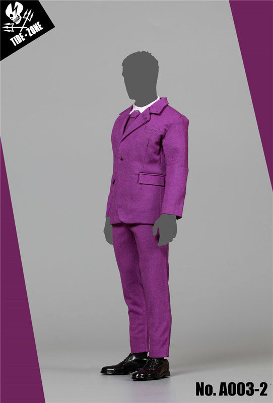 1/6 Outfit Slim Trousers Suit / Purple (DOLL ACCESSORY)　