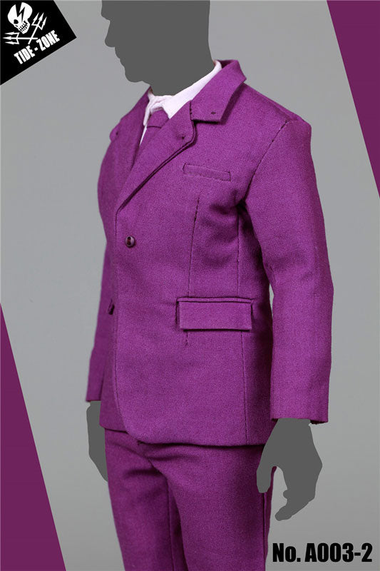 1/6 Outfit Slim Trousers Suit / Purple (DOLL ACCESSORY)　