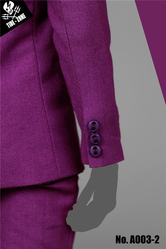 1/6 Outfit Slim Trousers Suit / Purple (DOLL ACCESSORY)　