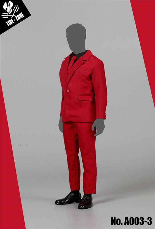 1/6 Outfit Slim Trousers Suit / Red (DOLL ACCESSORY)　