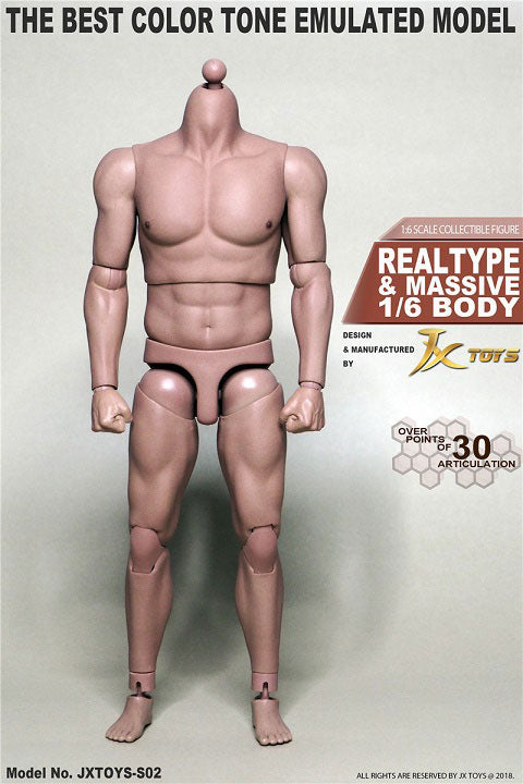 1/6 Real Type Massive Male Body (JX-S02)