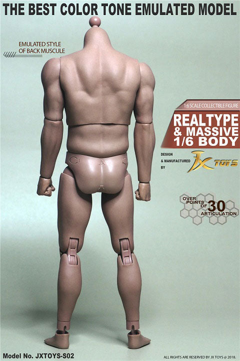 1/6 Real Type Massive Male Body (JX-S02)