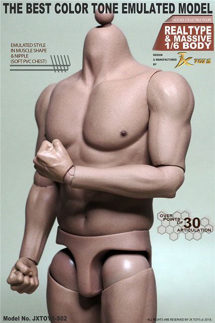 1/6 Real Type Massive Male Body (JX-S02)