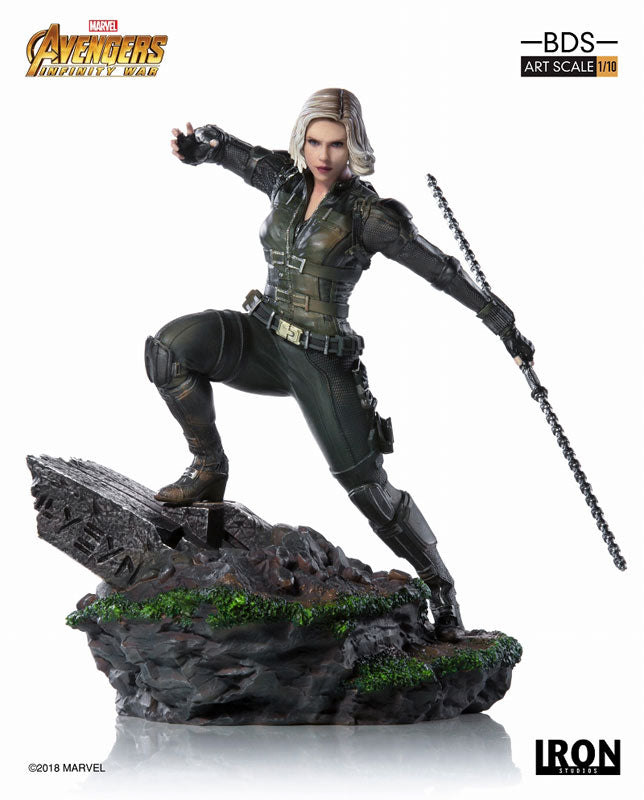 Avengers: Infinity War - Black Widow 1/10 Battle Diorama Series Art Scale Statue