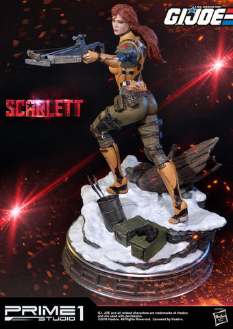 Premium Master Line - G.I. Joe: Scarlet 1/4 Statue(Single Shipment)　
