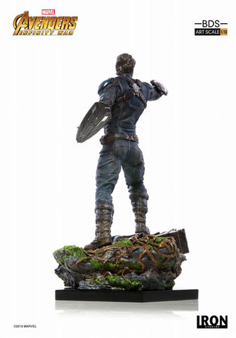 Avengers: Infinity War - Captain America 1/10 Battle Diorama Series Art Scale Statue(Provisional Pre-order)