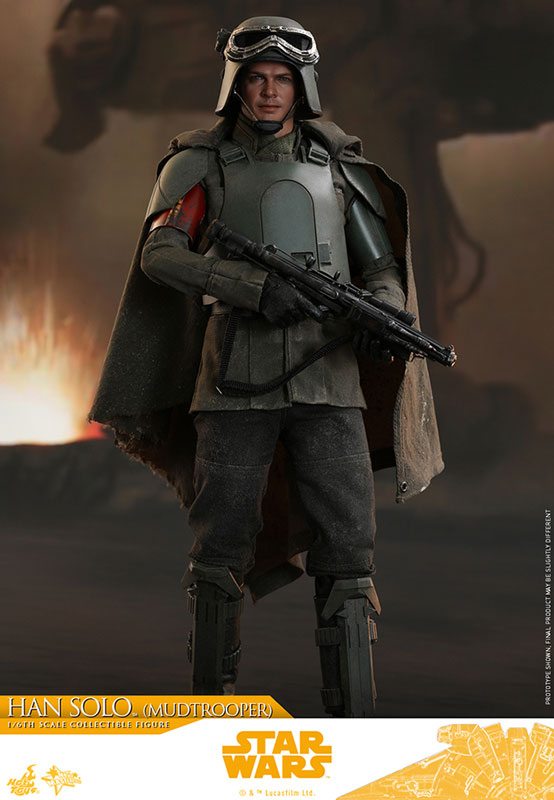 Movie Masterpiece - "Solo: A Star Wars Story" 1/6 Scale Figure: Han Solo (Mud Trooper Ver.)(Provisional Pre-order)