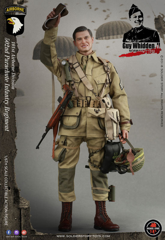 1/6 WWII US Army 101st Airborne Division GUY WHIDDEN,II Normandy Landings 1944(Provisional Pre-order)　