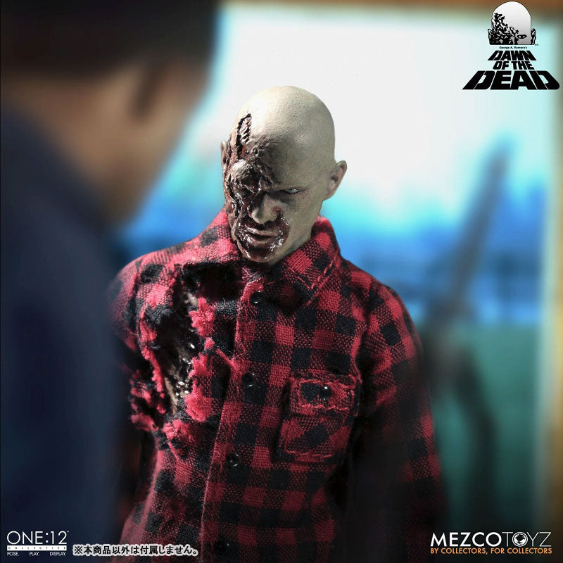 ONE:12 Collective / Zombie Dawn of the Dead: Flyboy & Plaid Shirt Zombie 1/12 Action Figure Box Set