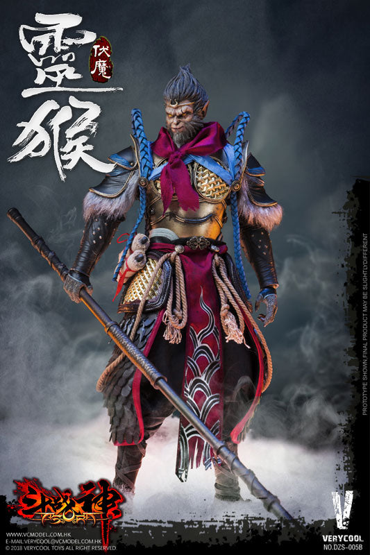 1/6 Action Figure Asura Monkey King With Extra Head & Kongo