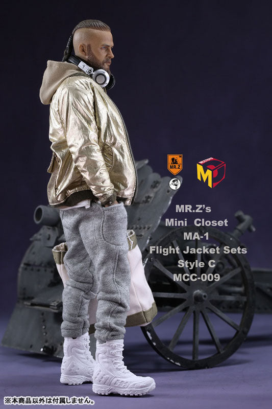 1/6 Mens MA-1 Flight Jacket Set Style C (DOLL ACCESSORY)