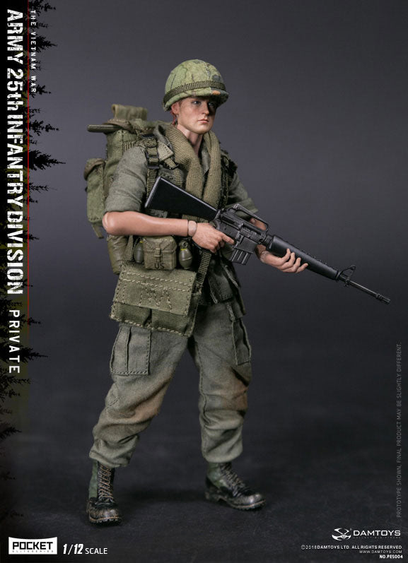 1/12 Pocket Elite Series US Army 25th Infantry Division Vietnam
