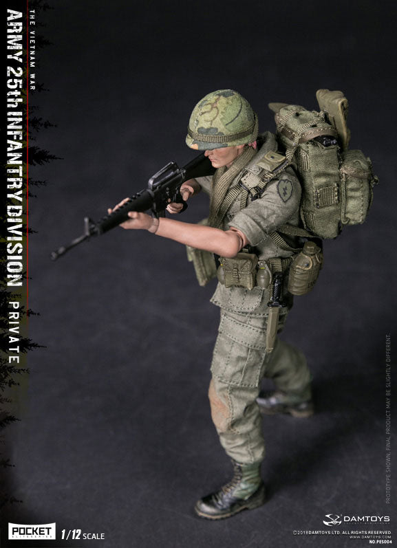 1/12 Pocket Elite Series US Army 25th Infantry Division Vietnam
