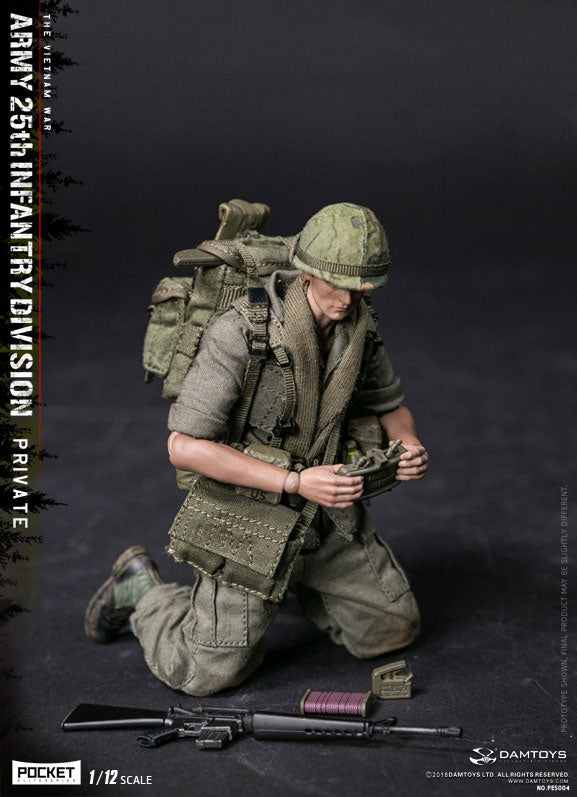 1/12 Pocket Elite Series US Army 25th Infantry Division Vietnam War