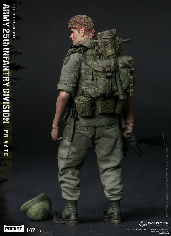 1/12 Pocket Elite Series US Army 25th Infantry Division Vietnam