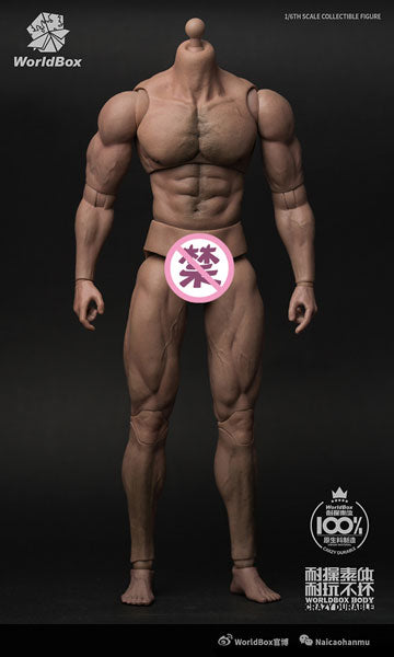 1/6 Male Basic Body Tall Massive Ripped(Provisional Pre-order)