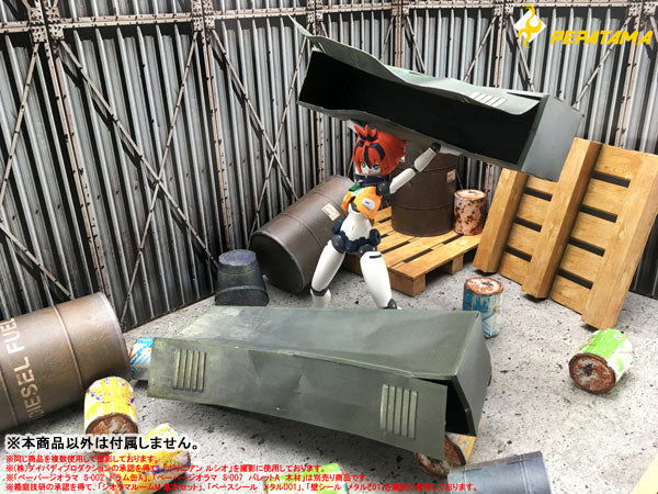 1/12 PEPATAMA Series S-008 Paper Diorama Locker A