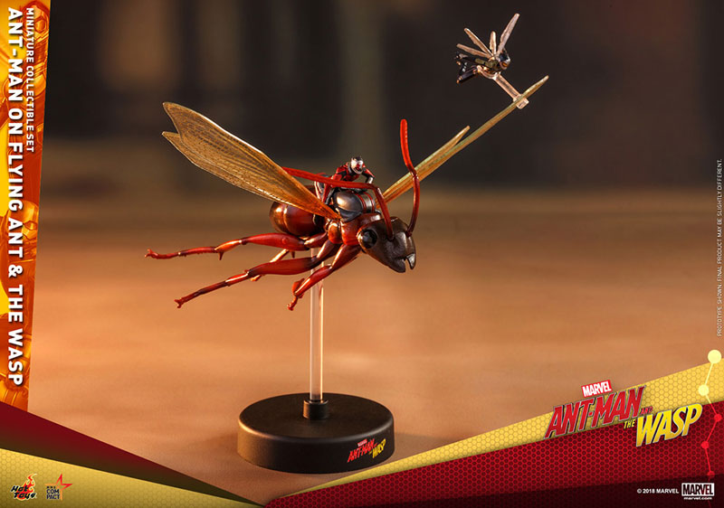 Movie Masterpiece COMPACT "Ant-Man and the Wasp" Ant-Man & Flying Ant & Wasp