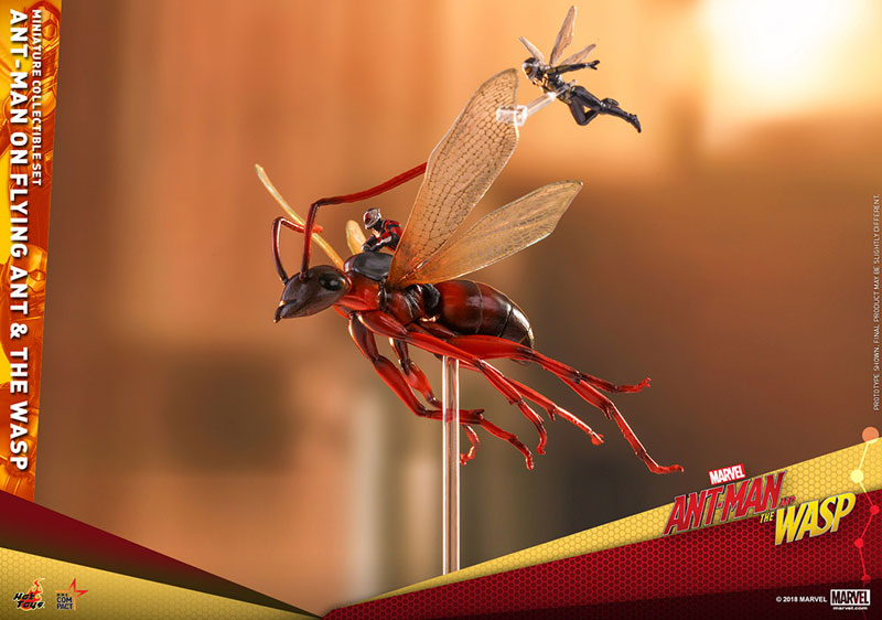 Movie Masterpiece COMPACT "Ant-Man and the Wasp" Ant-Man & Flying Ant & Wasp