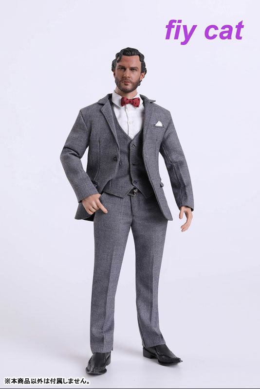 1/6 Male Gray Slim Suit (DOLL ACCESSORY)(Provisional Pre-order)