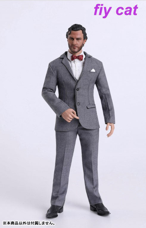 1/6 Male Gray Slim Suit (DOLL ACCESSORY)(Provisional Pre-order)