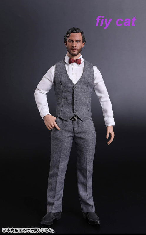 1/6 Male Gray Slim Suit (DOLL ACCESSORY)(Provisional Pre-order)