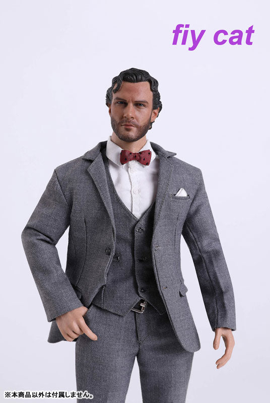 1/6 Male Gray Slim Suit (DOLL ACCESSORY)(Provisional Pre-order)