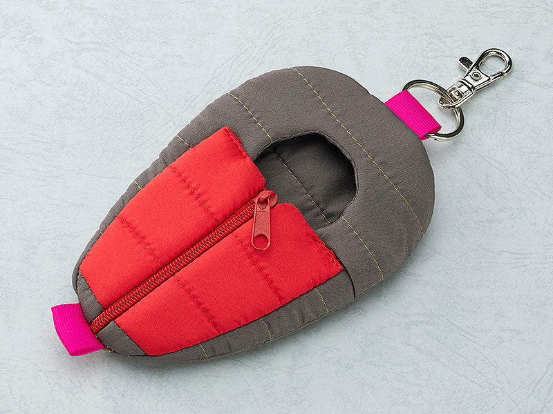 Nendoroid Odekake Pouch Sleeping Bag Gray & Red Ver.