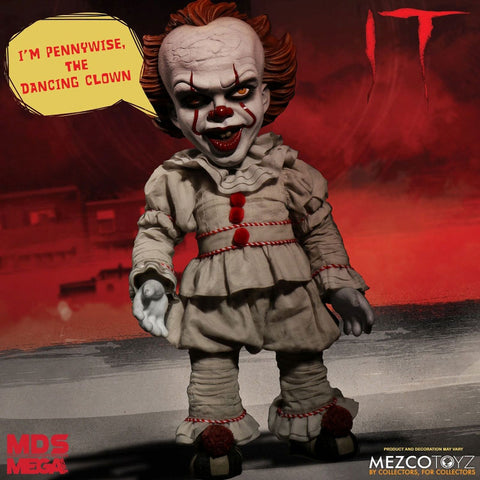 Designer Series / IT: Pennywise 15 Inch Mega Scale Figure with Sound(Provisional Pre-order)